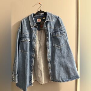 Levi's Classic Blue Western Shirt